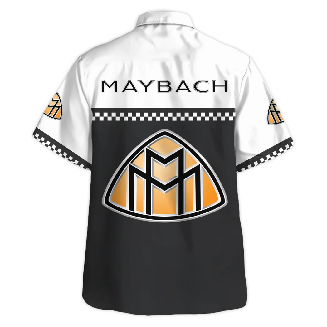 Maybach Hawaiian Shirt, Gearhead Style Button Shirt HVN1385MA