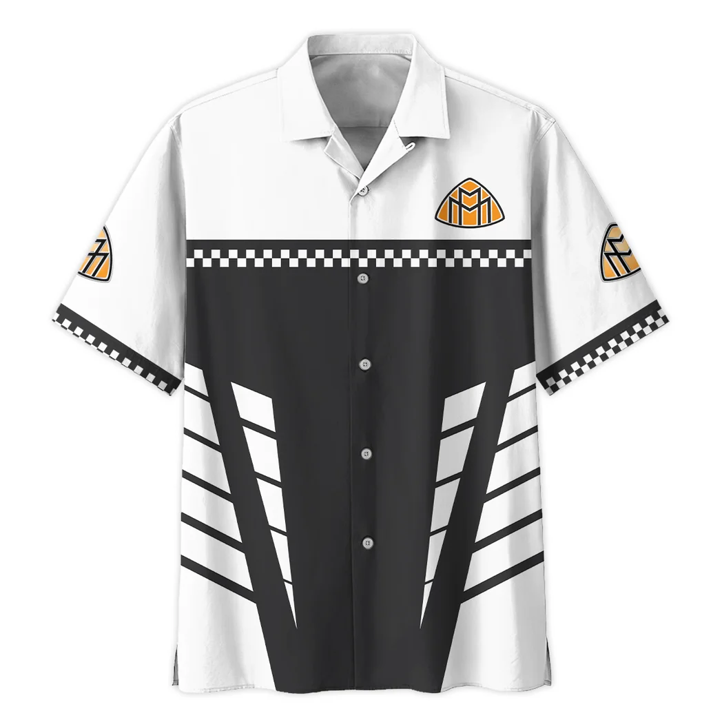 Maybach Hawaiian Shirt, Gearhead Style Button Shirt HVN1385MA