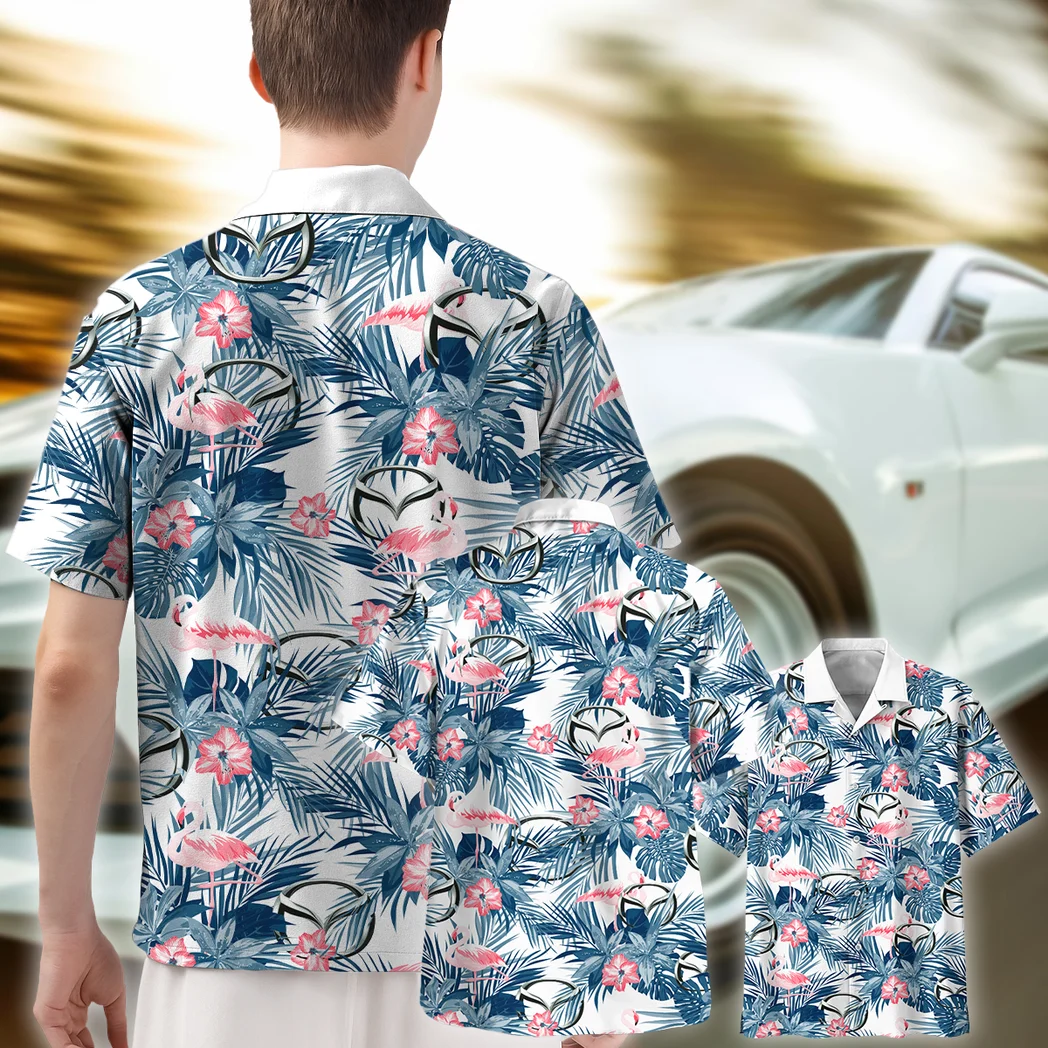 Mazda Hawaiian Shirt All Over Print, Street-Ready Button Shirt HVN1537MAZ