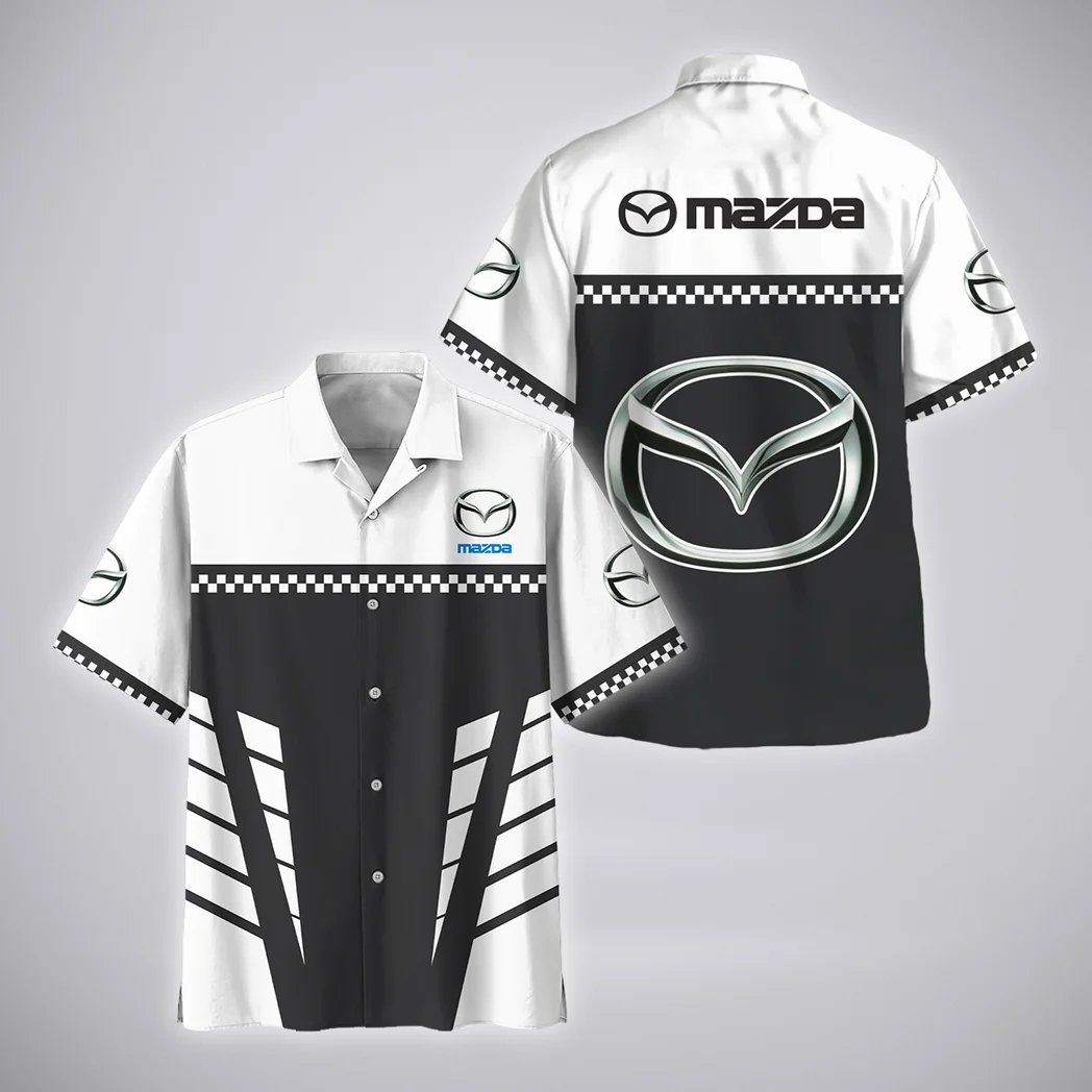Mazda Hawaiian Shirt, Custom Ride Button Shirt HVN1385MA