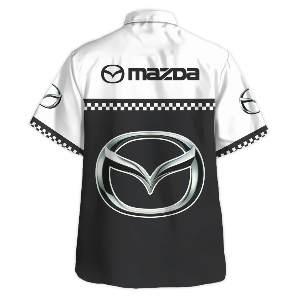 Mazda Hawaiian Shirt, Custom Ride Button Shirt HVN1385MA