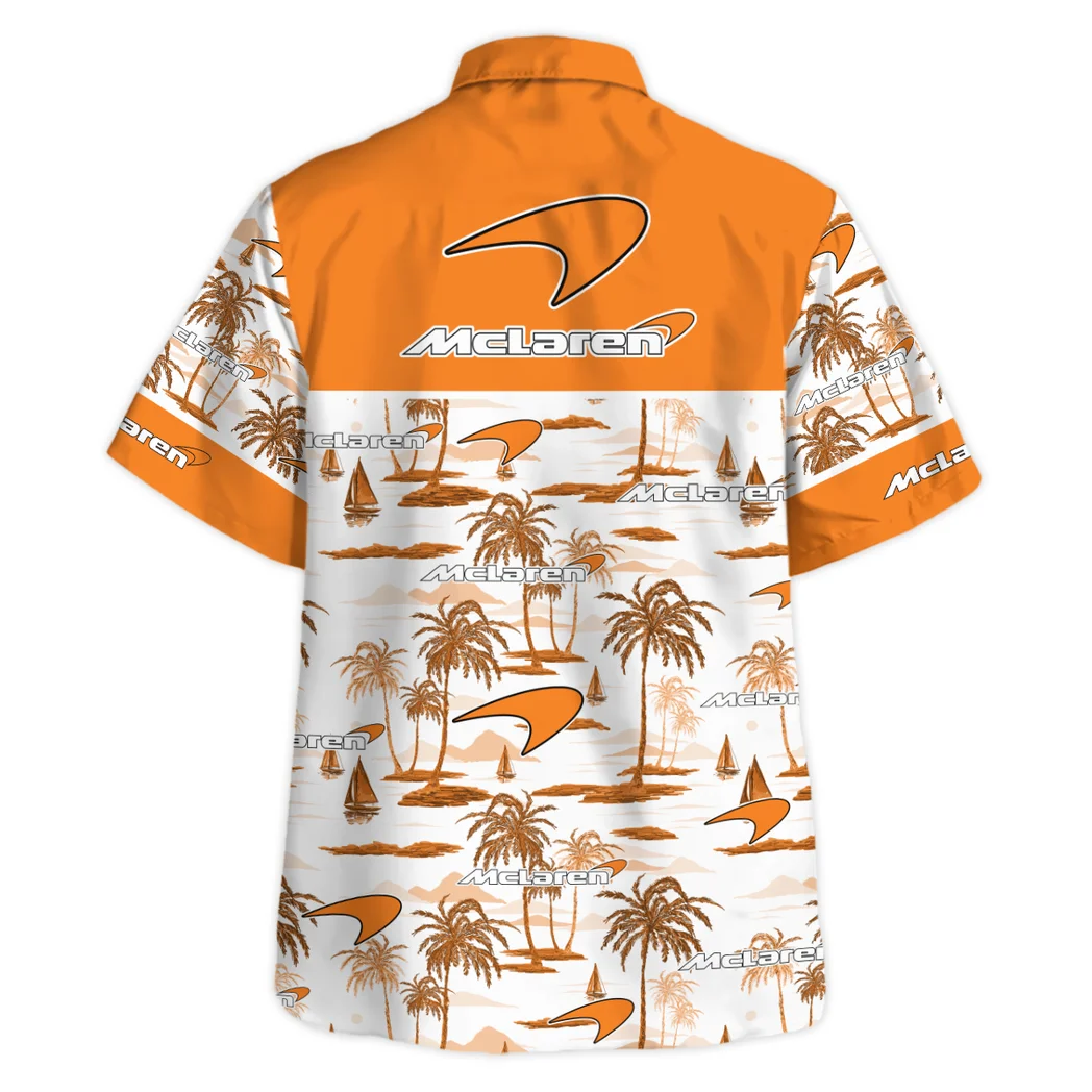 Mclaren Hawaiian Shirt Exclusive Logo, Engine Lover Button Shirt HVN1534MC