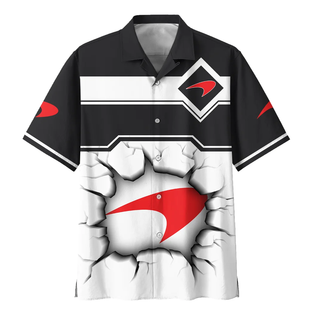 Mclaren Hawaiian Shirt, Highway Cruise Button Shirt HVN1400MC