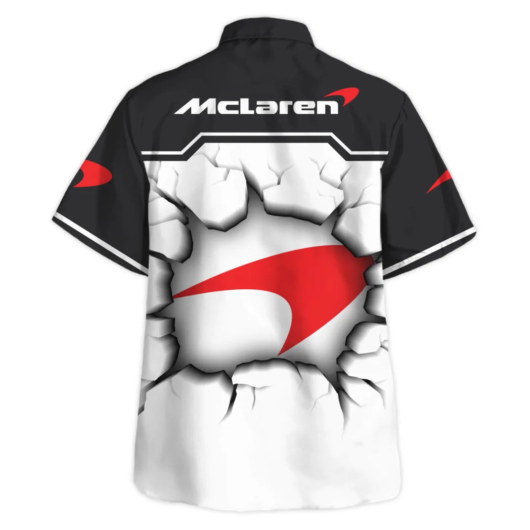 Mclaren Hawaiian Shirt, Highway Cruise Button Shirt HVN1400MC