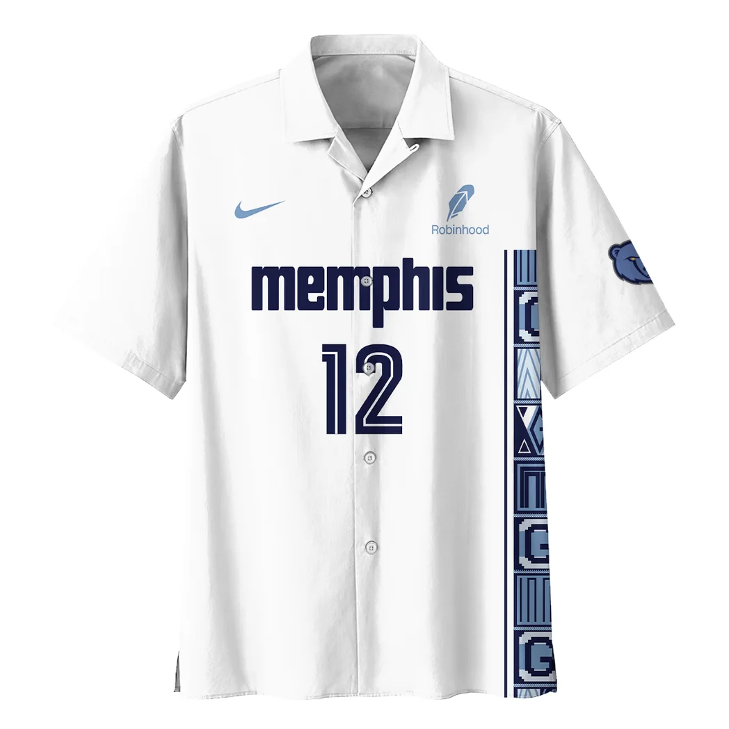 Memphis Grizzlies Hawaiian Shirt Exclusive Logo, Loyal Fan Button Shirt HVN1533MG