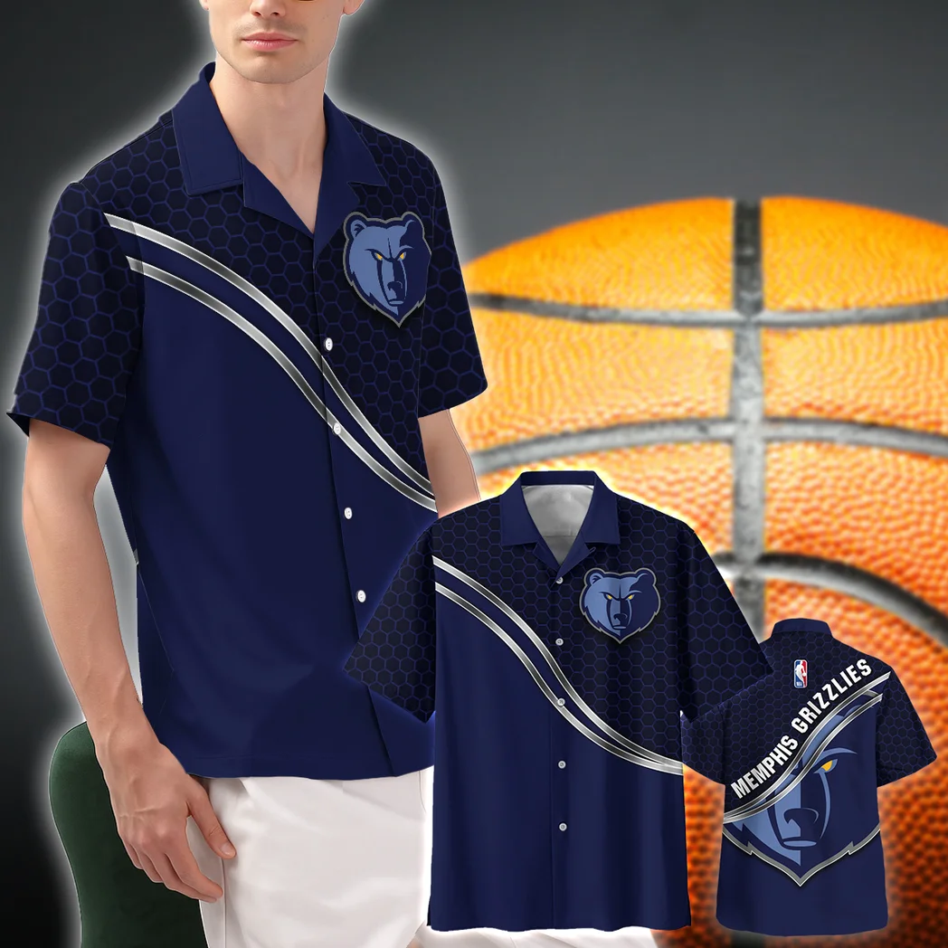 Memphis Grizzlies Hawaiian Shirt Fan Edition Design, Sport Passion Button Shirt HVN1577MG
