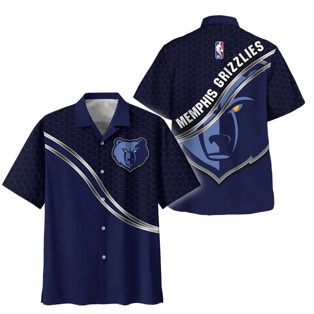Memphis Grizzlies Hawaiian Shirt Fan Edition Design, Sport Passion Button Shirt HVN1577MG