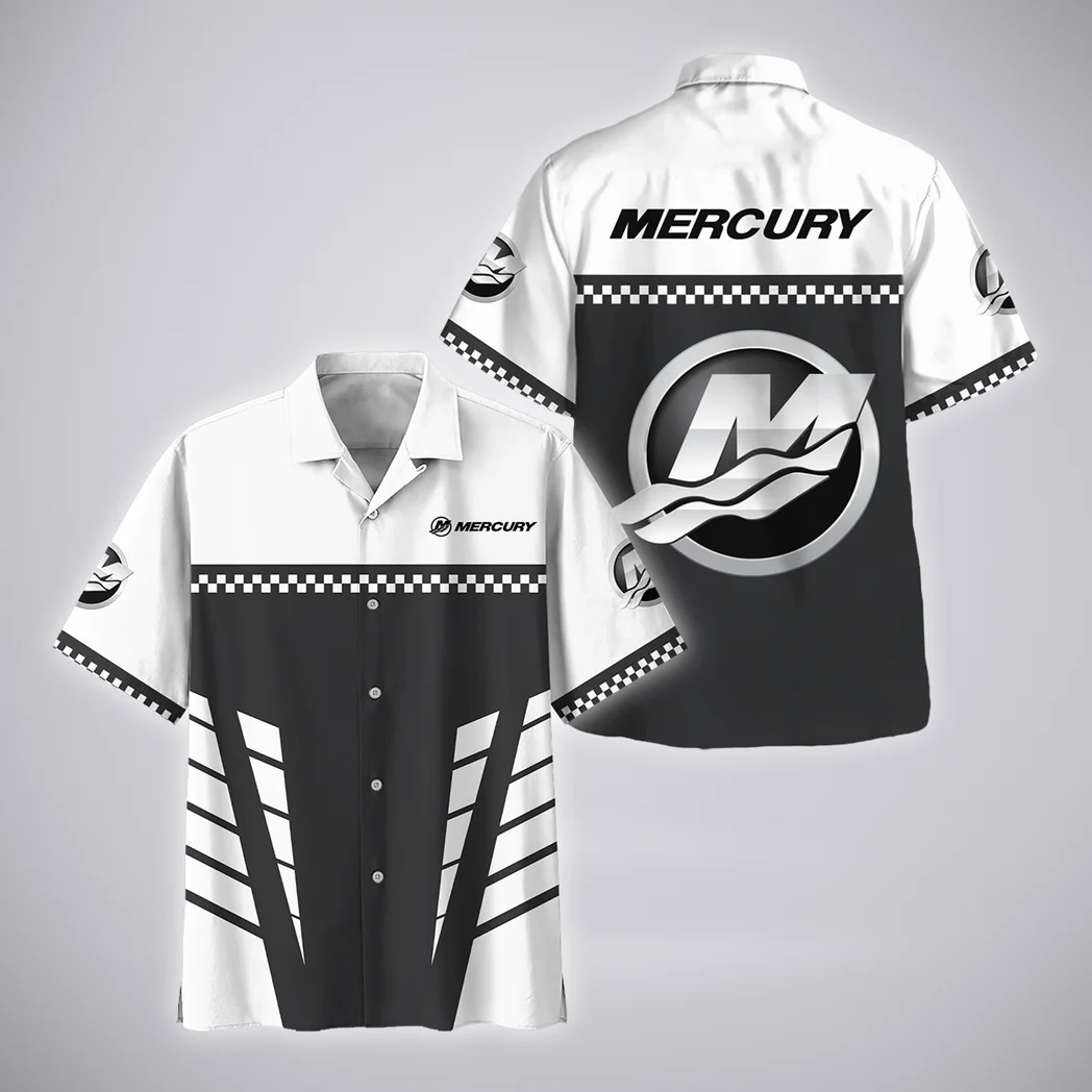 Mercury Marine Hawaiian Shirt, Open Road Button Shirt HVN1385MM
