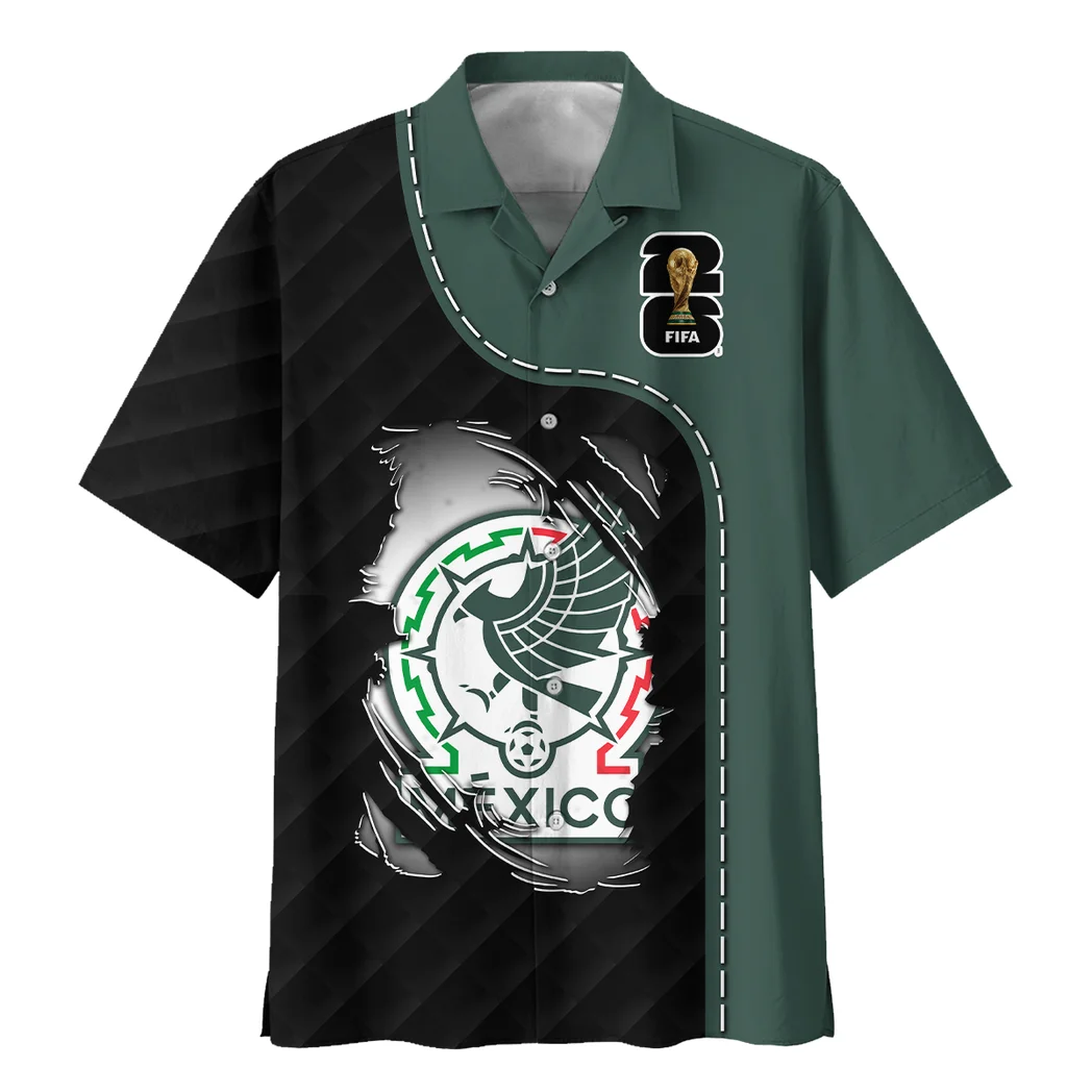 Mexico Hawaiian Shirt FIFA World Cup 26 Limited Edition, Match Day Button Shirt HVN1584ME