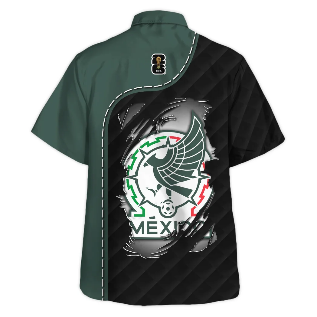 Mexico Hawaiian Shirt FIFA World Cup 26 Limited Edition, Match Day Button Shirt HVN1584ME