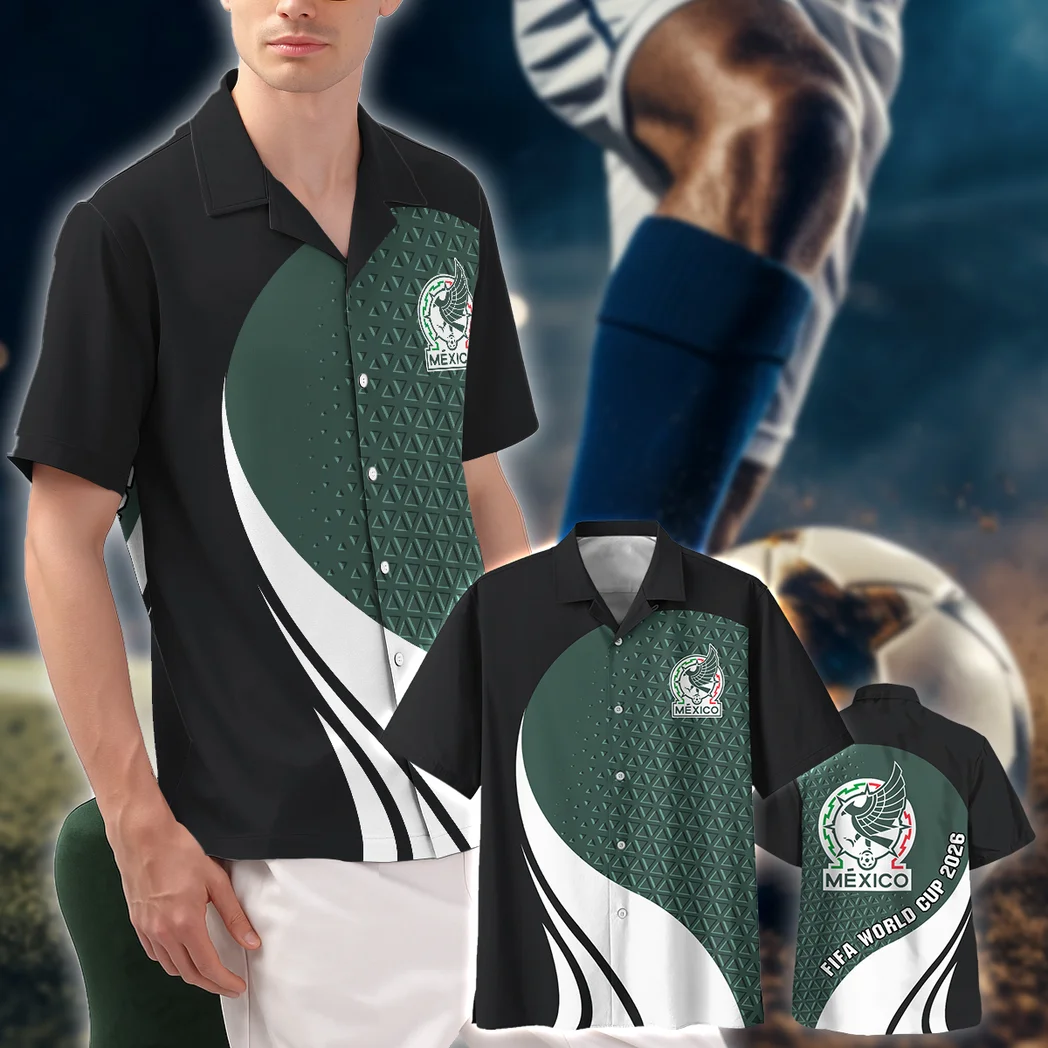 Mexico Hawaiian Shirt FIFA World Cup 26 Limited Edition, Victory Vibe Button Shirt HVN1583ME