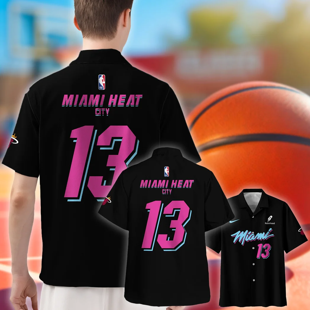 Miami Heat Hawaiian Shirt Exclusive Logo, Loyal Fan Button Shirt HVN1533MH
