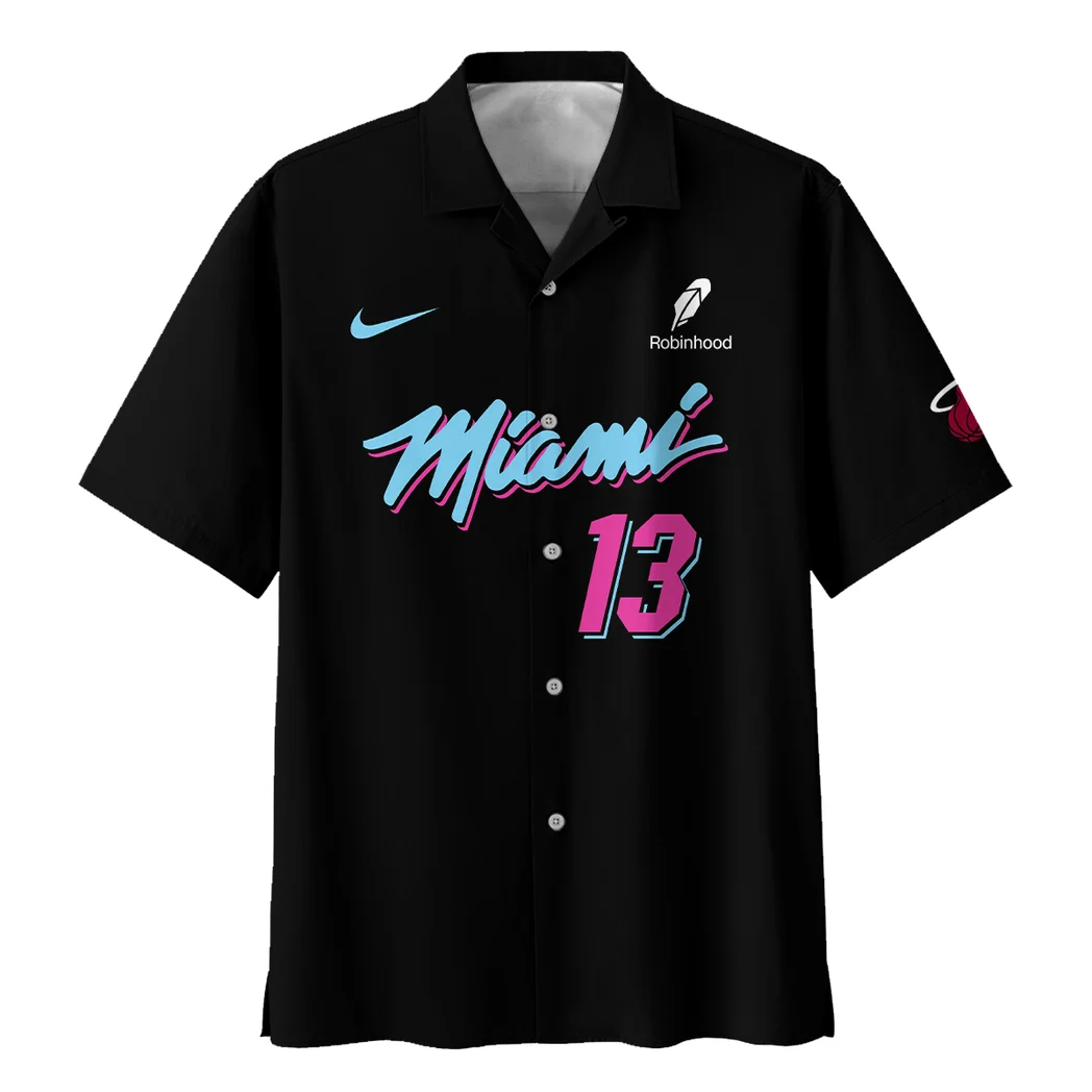 Miami Heat Hawaiian Shirt Exclusive Logo, Loyal Fan Button Shirt HVN1533MH