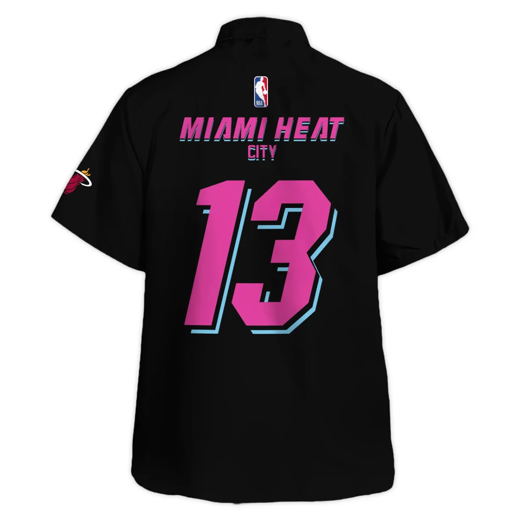 Miami Heat Hawaiian Shirt Exclusive Logo, Loyal Fan Button Shirt HVN1533MH