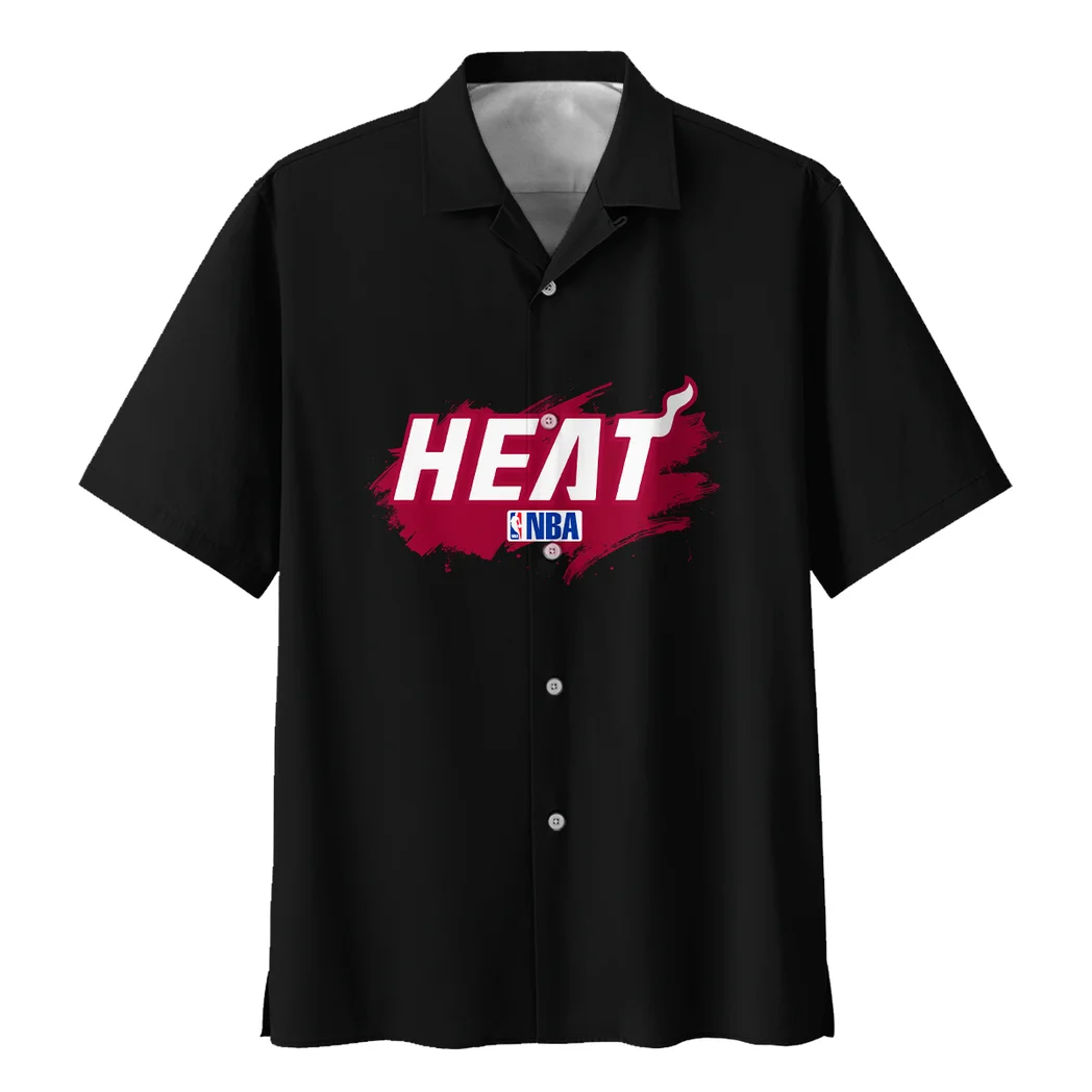 Miami Heat Hawaiian Shirt Exclusive Logo, Match Day Button Shirt HVN1531MH