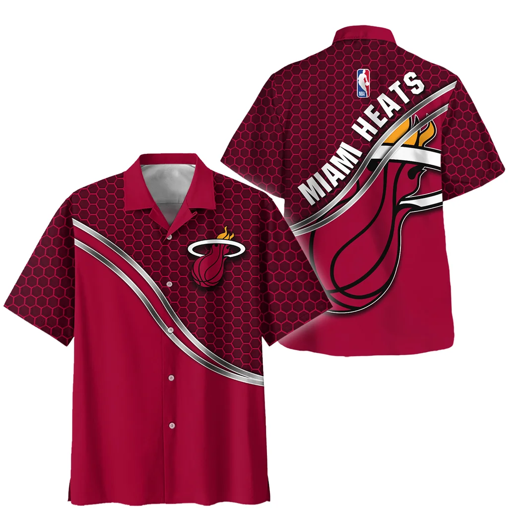 Miami Heat Hawaiian Shirt Fan Edition Design, Celebration Style Button Shirt HVN1577MH