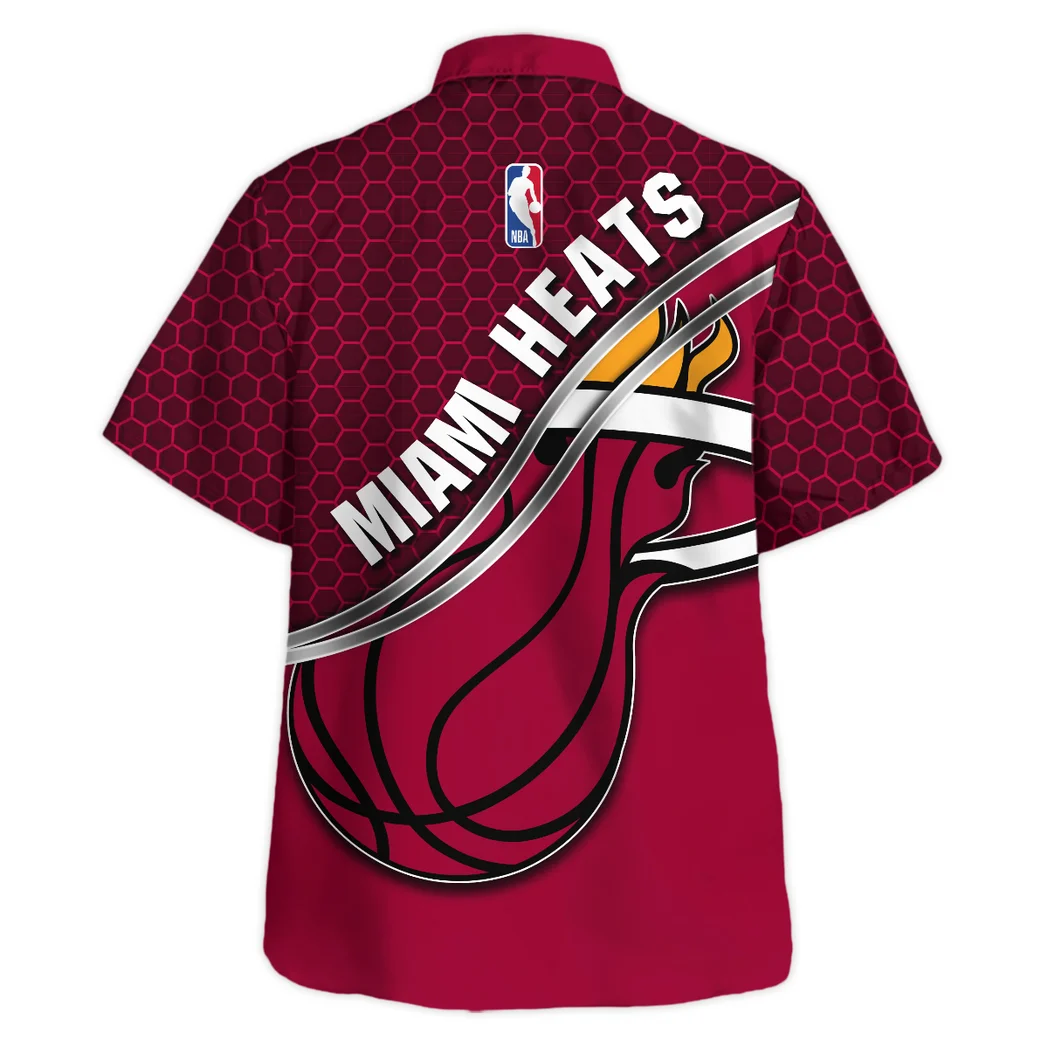 Miami Heat Hawaiian Shirt Fan Edition Design, Celebration Style Button Shirt HVN1577MH