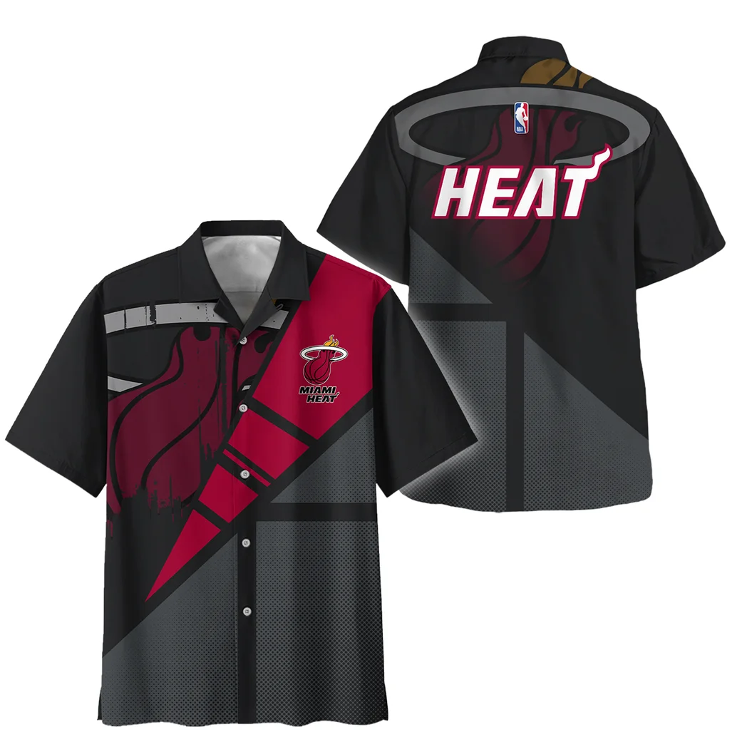 Miami Heat Hawaiian Shirt Fan Edition Design, Sport Passion Button Shirt HVN1578MH