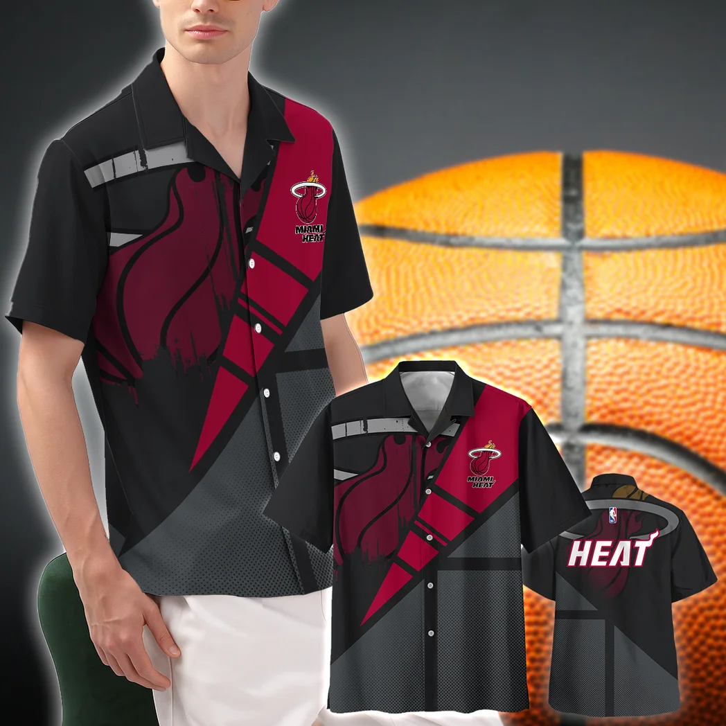 Miami Heat Hawaiian Shirt Fan Edition Design, Sport Passion Button Shirt HVN1578MH