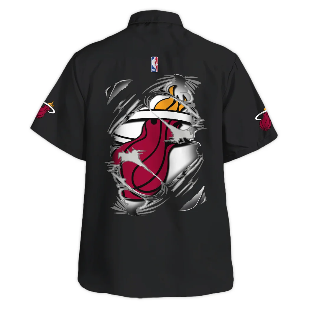 Miami Heat Hawaiian Shirt Fan Edition Design, Summer Spirit Button Shirt HVN1579MH