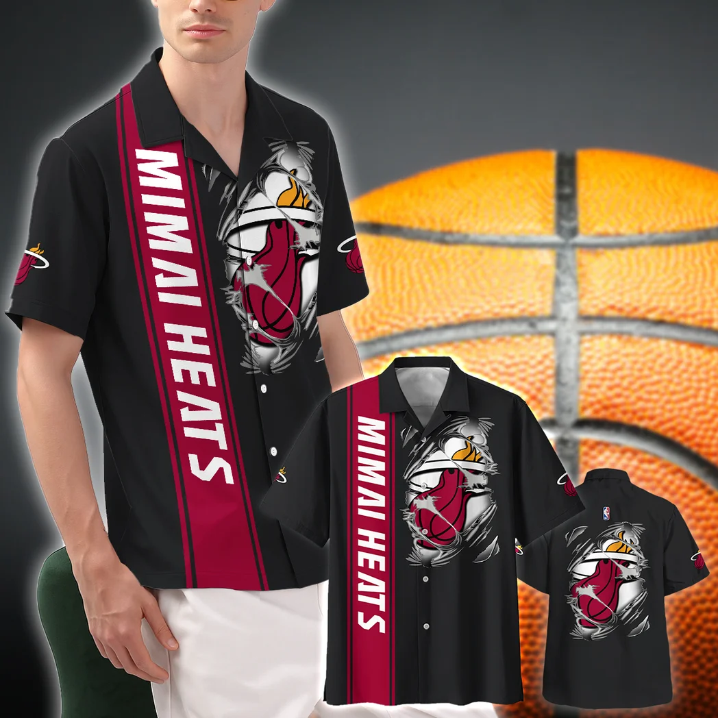Miami Heat Hawaiian Shirt Fan Edition Design, Summer Spirit Button Shirt HVN1579MH