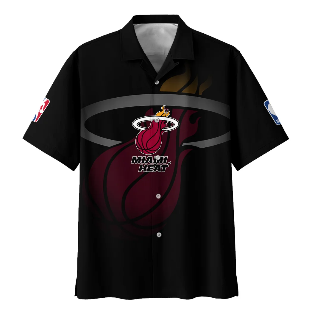 Miami Heat Hawaiian Shirt, Fan Lifestyle Button Shirt HVN1529MH