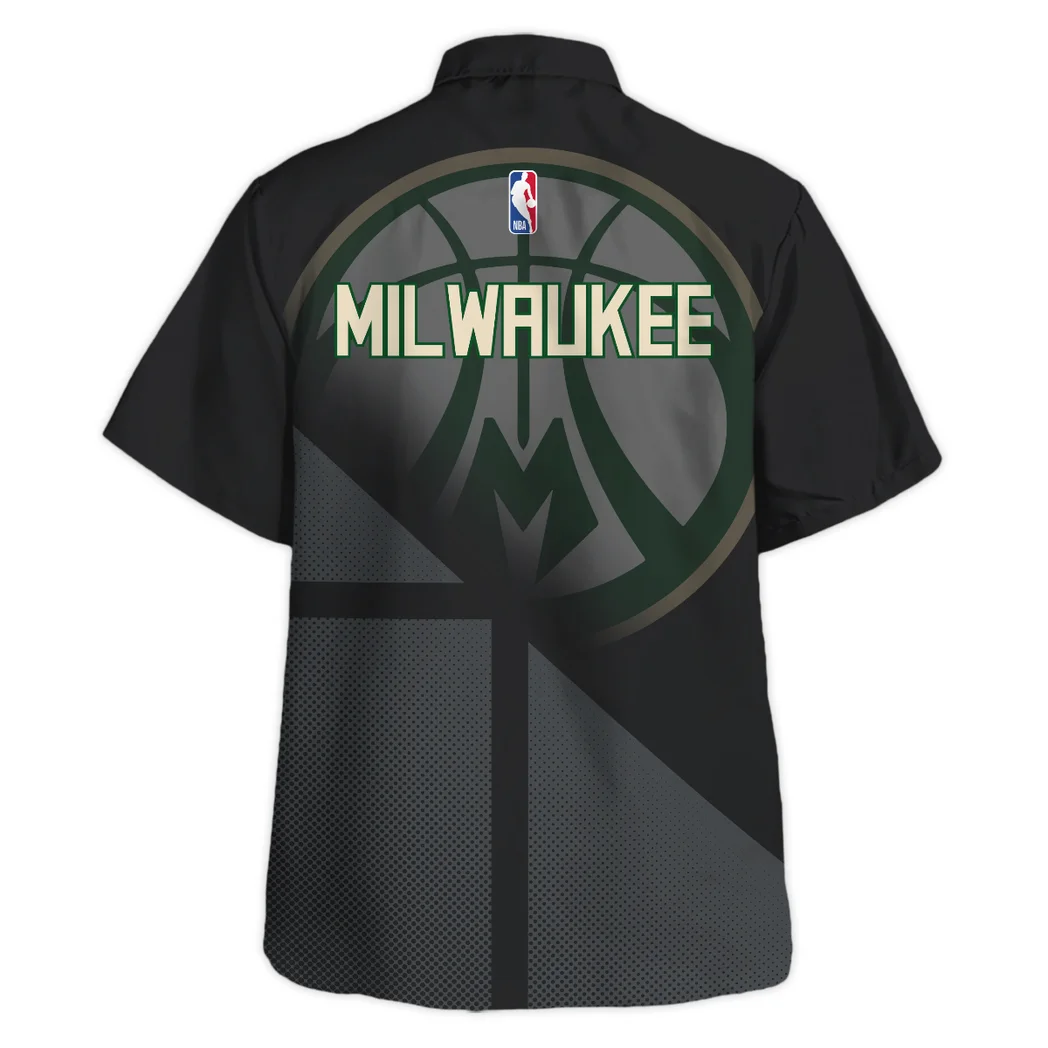 Milwaukee Bucks Hawaiian Shirt Fan Edition Design, Everyday Spirit Button Shirt HVN1578MB