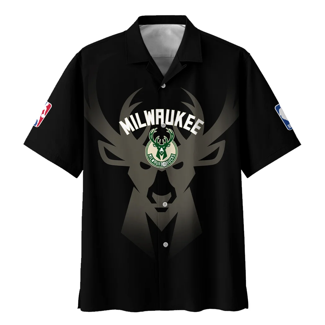 Milwaukee Bucks Hawaiian Shirt, Match Day Button Shirt HVN1529MB