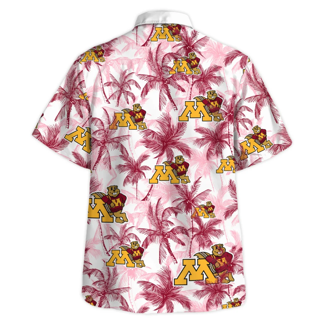 Minnesota Golden Gophers Hawaiian Shirt Logo Print, Sport Culture Button Shirt HVN1468MG