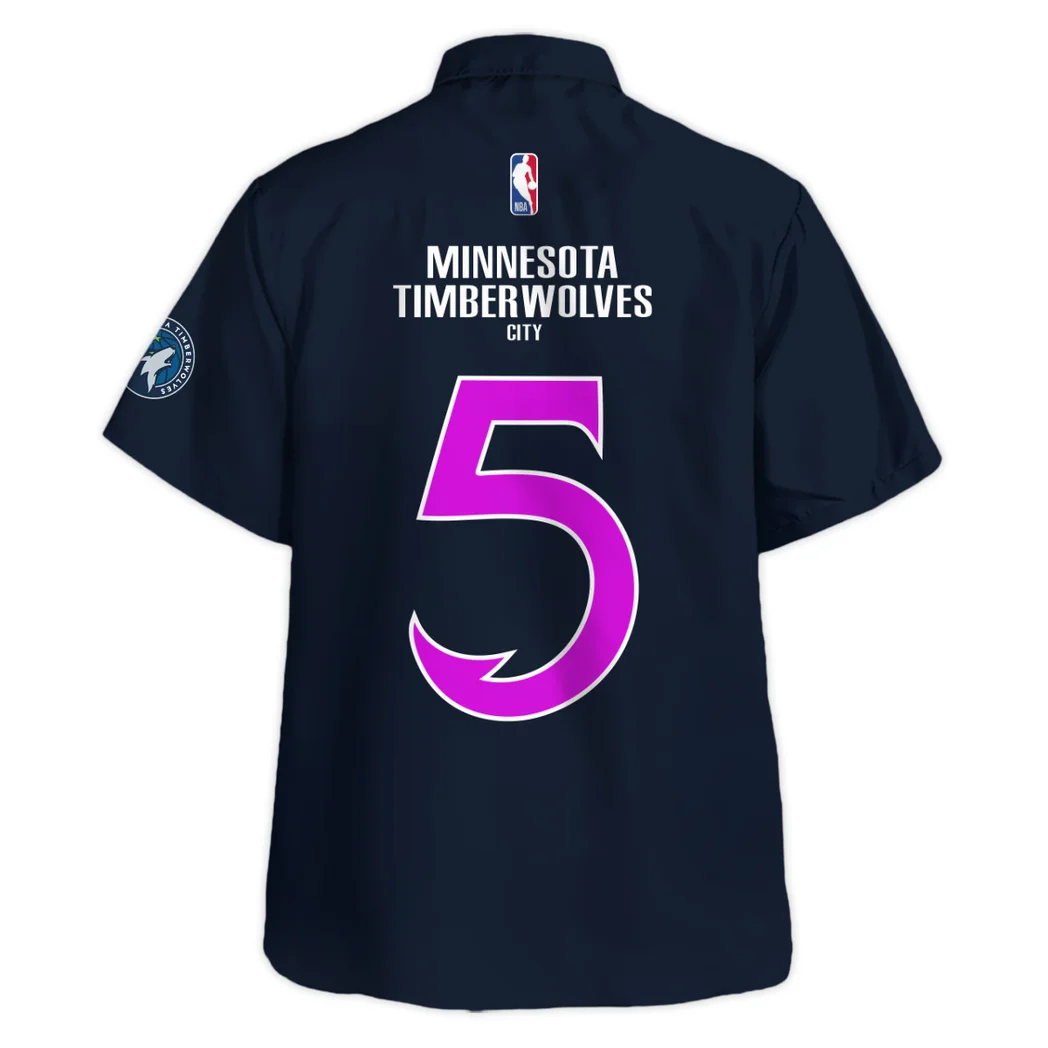 Minnesota Timberwolves Hawaiian Shirt Exclusive Logo, Match Day Button Shirt HVN1533MT