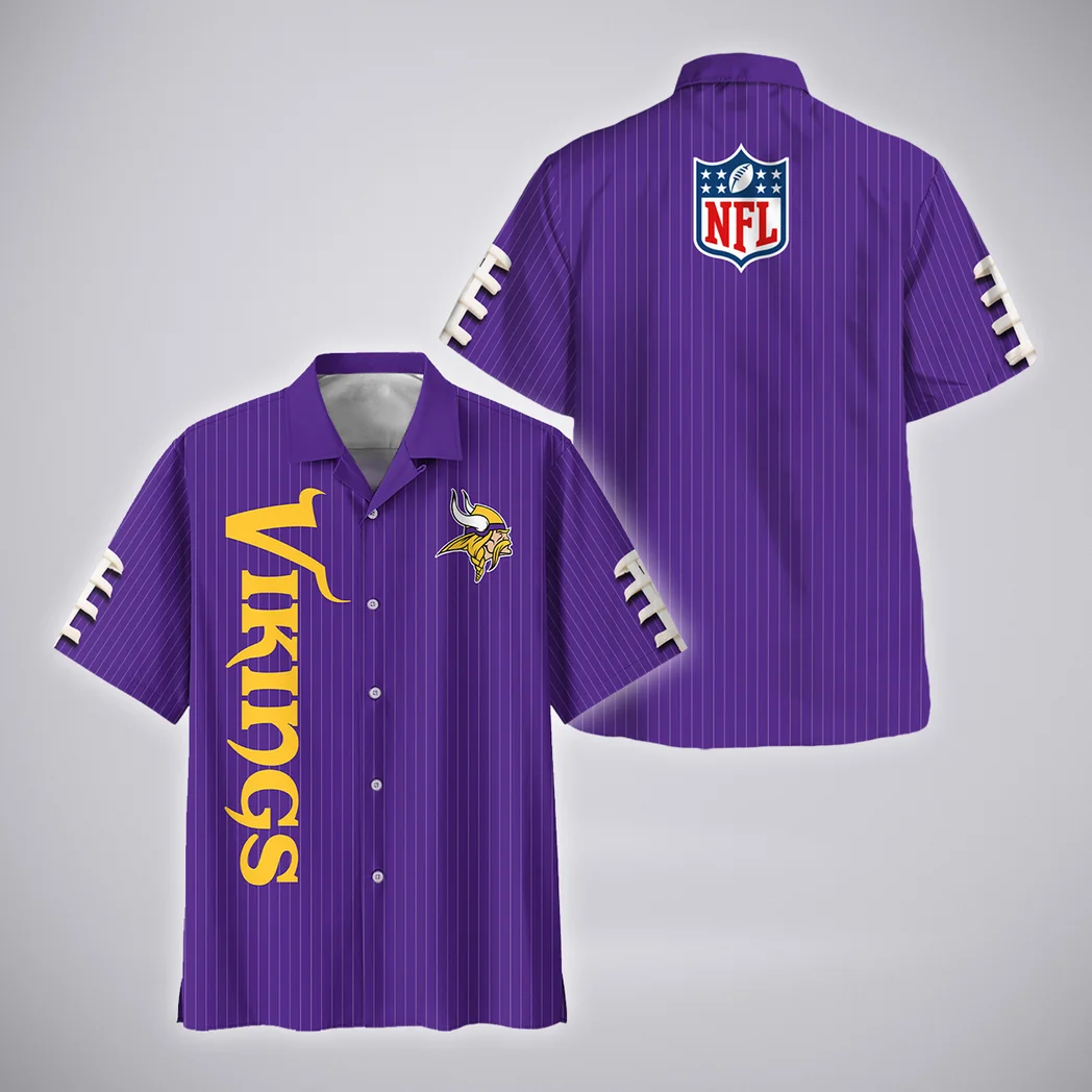 Minnesota Vikings Hawaiian Shirt, Tropical Match Day Shirt HVN1424MV