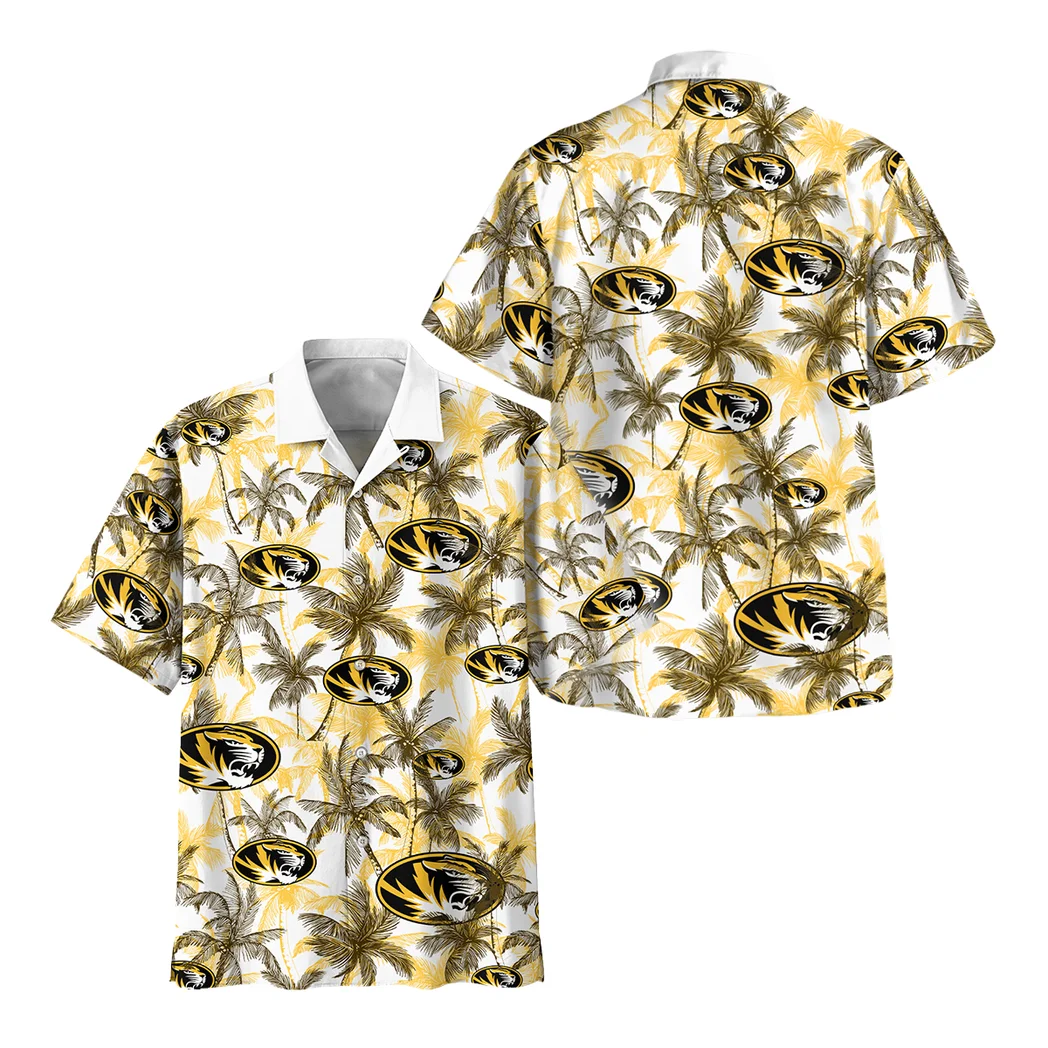 Missouri Tigers Hawaiian Shirt Logo Print, Celebration Spirit Button Shirt HVN1468MT