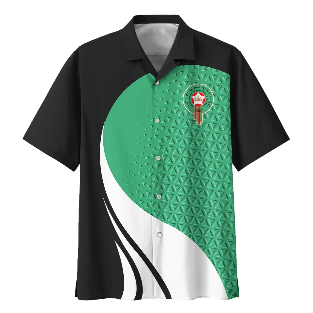 Morocco Hawaiian Shirt FIFA World Cup 26 Limited Edition, Fan Pride Button Shirt HVN1583MO