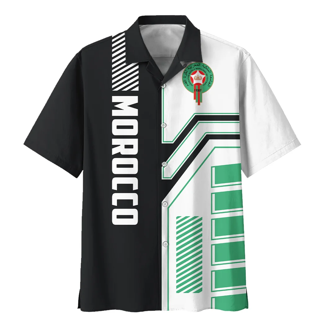 Morocco Hawaiian Shirt FIFA World Cup 26 Limited Edition, True Supporter Button Shirt HVN1590MO