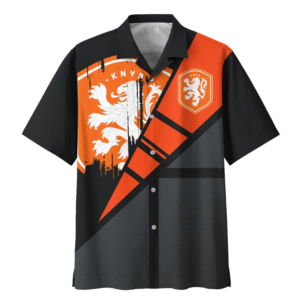 Netherlands FIFA World Cup 2026 Hawaiian Shirt, Celebration Style Button Shirt HVN1562NE