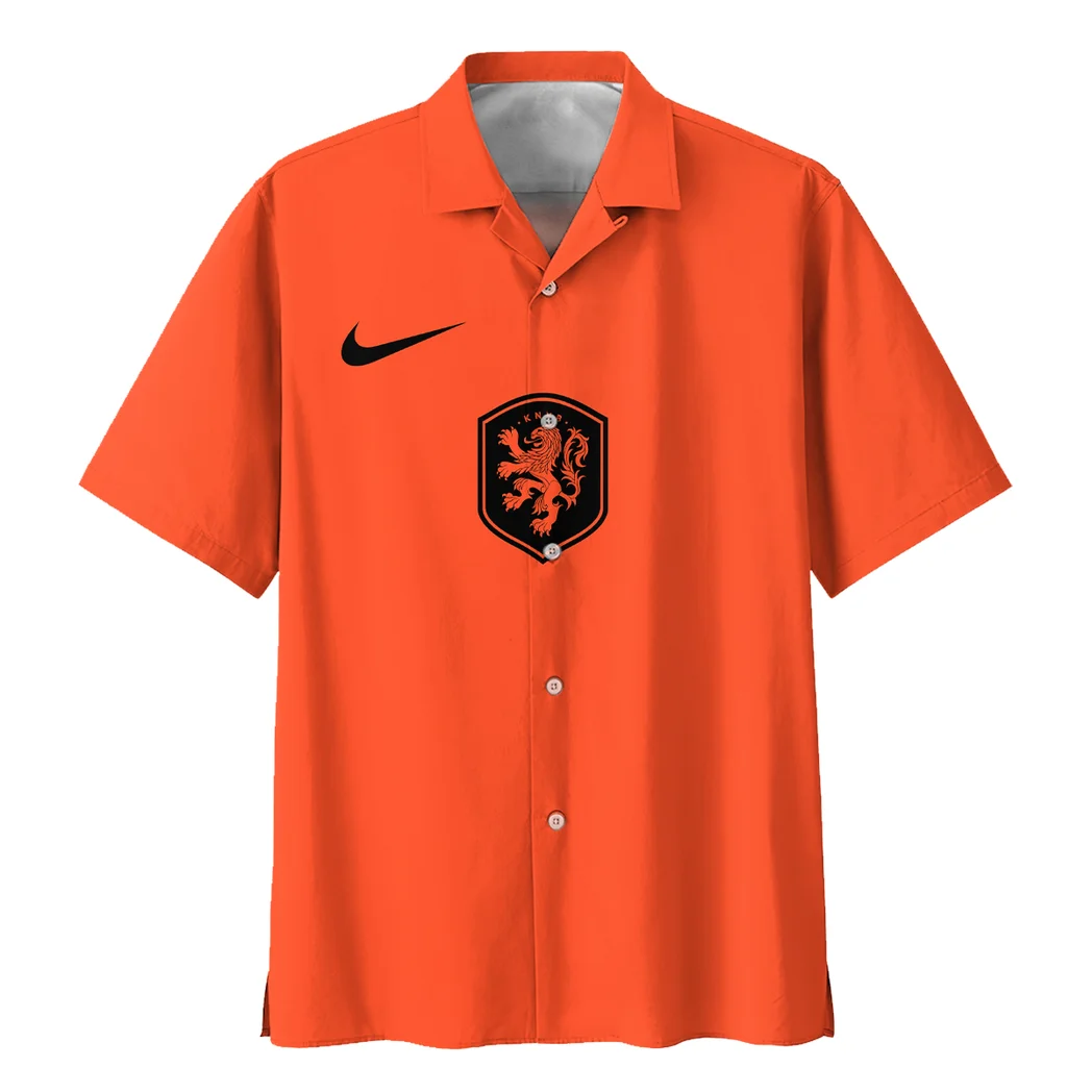 Netherlands FIFA World Cup 2026 Hawaiian Shirt, Match Day Button Shirt HVN1548NE