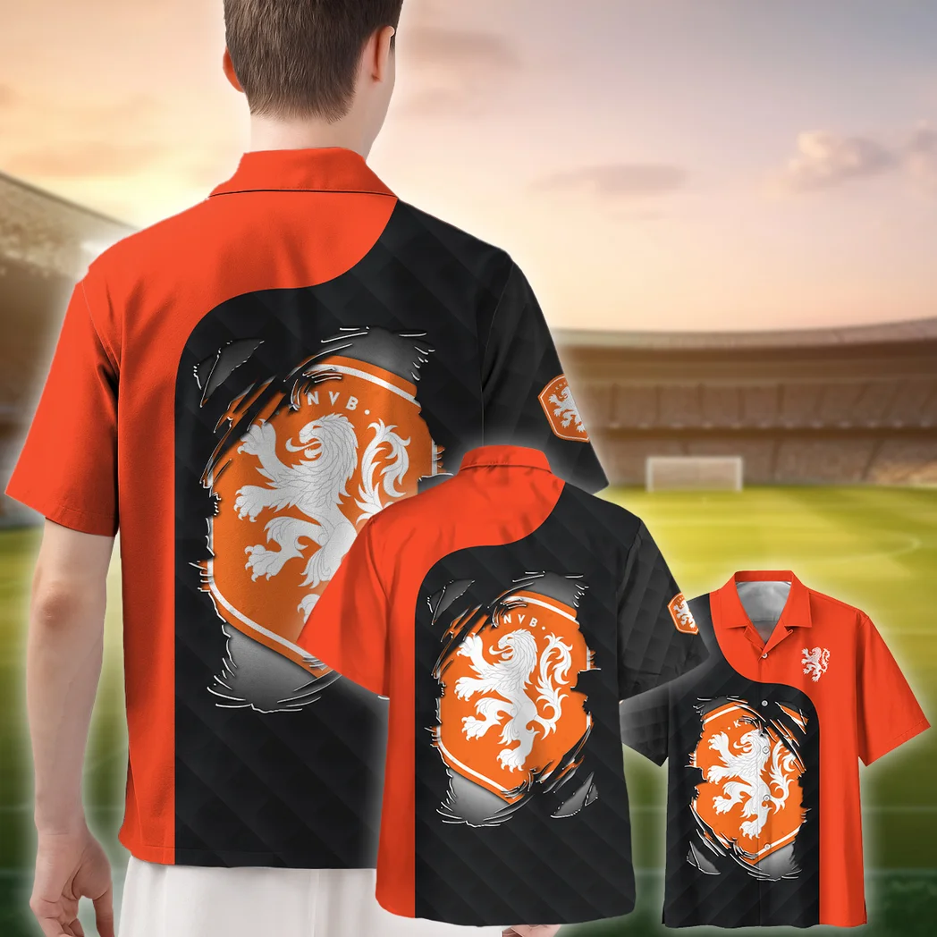 Netherlands FIFA World Cup 2026 Hawaiian Shirt, Summer Spirit Button Shirt HVN1550NE