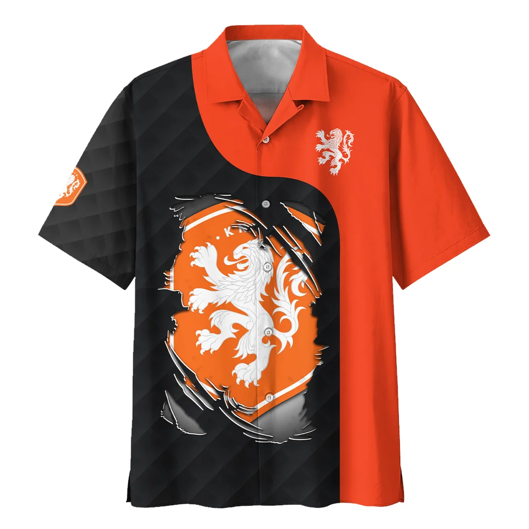 Netherlands FIFA World Cup 2026 Hawaiian Shirt, Summer Spirit Button Shirt HVN1550NE