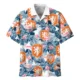 Netherlands Hawaiian Shirt FIFA World Cup 26 Tropical Style, Tropical Supporter Button Shirt HVN1587NE
