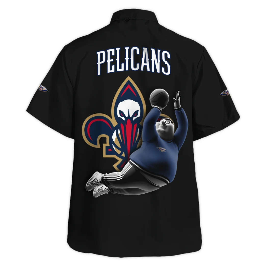 New Orleans Pelicans Hawaiian Shirt Exclusive Logo, Everyday Spirit Button Shirt HVN1530NOP