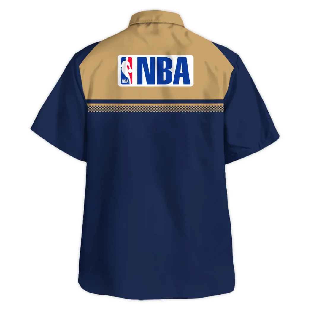 New Orleans Pelicans Hawaiian Shirt Logo Print, Everyday Spirit Button Shirt HVN1528NOP