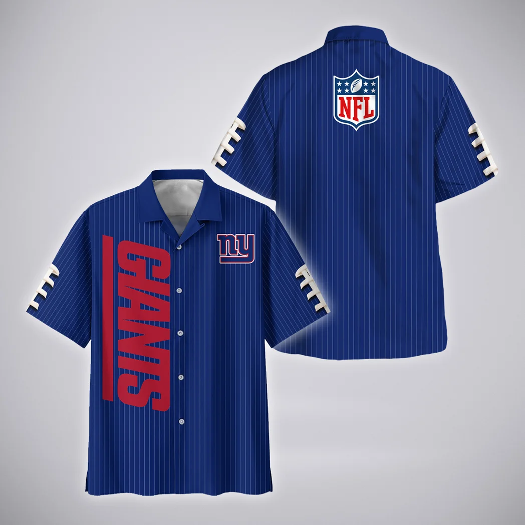 New York Giants Hawaiian Shirt, Sport Pride Button Shirt HVN1424NG