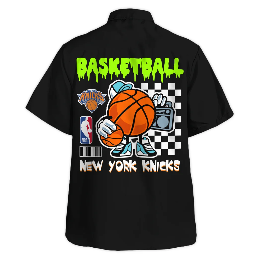 New York Knicks Hawaiian Shirt Exclusive Logo, Sport Passion Button Shirt HVN1531NYK