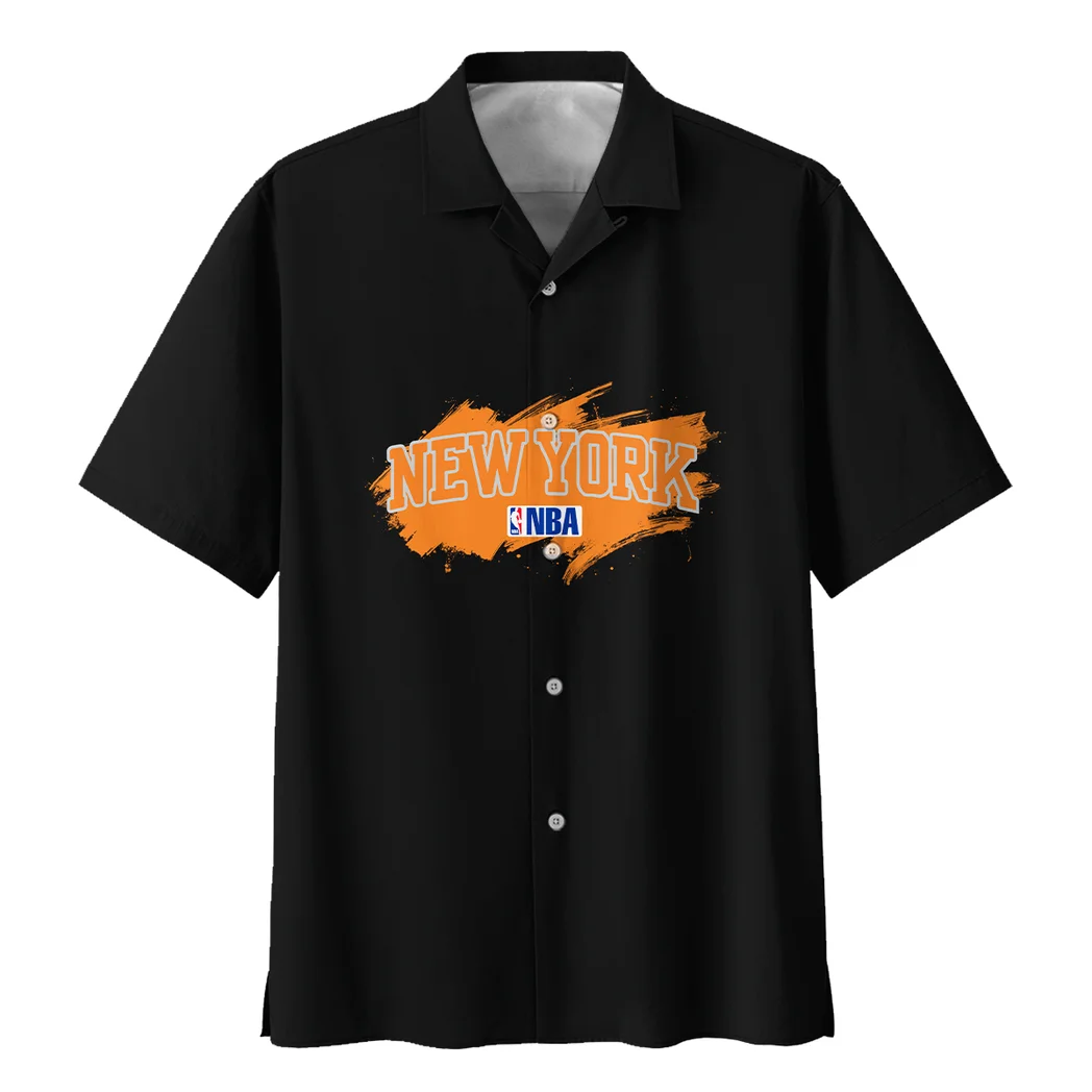 New York Knicks Hawaiian Shirt Exclusive Logo, Sport Passion Button Shirt HVN1531NYK