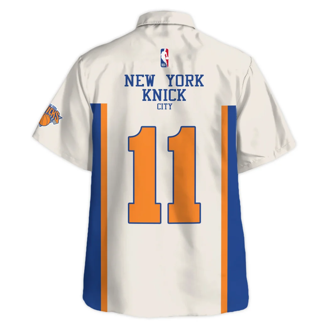 New York Knicks Hawaiian Shirt Exclusive Logo, Sport Pride Button Shirt HVN1533NYK