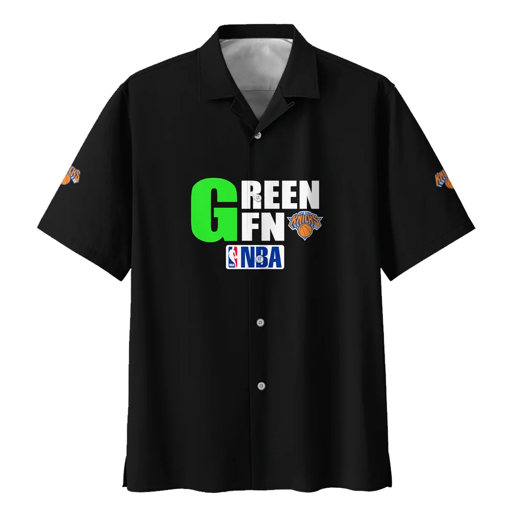 New York Knicks Hawaiian Shirt Exclusive Logo, Stadium Energy Button Shirt HVN1530NYK