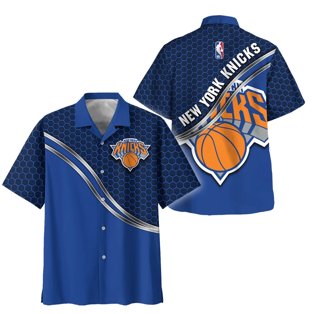 New York Knicks Hawaiian Shirt Fan Edition Design, Sport Culture Button Shirt HVN1577NYK