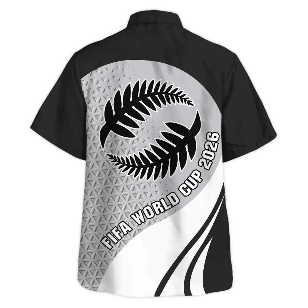 New Zealand Hawaiian Shirt FIFA World Cup 26 Limited Edition, Fan Pride Button Shirt HVN1583NZ