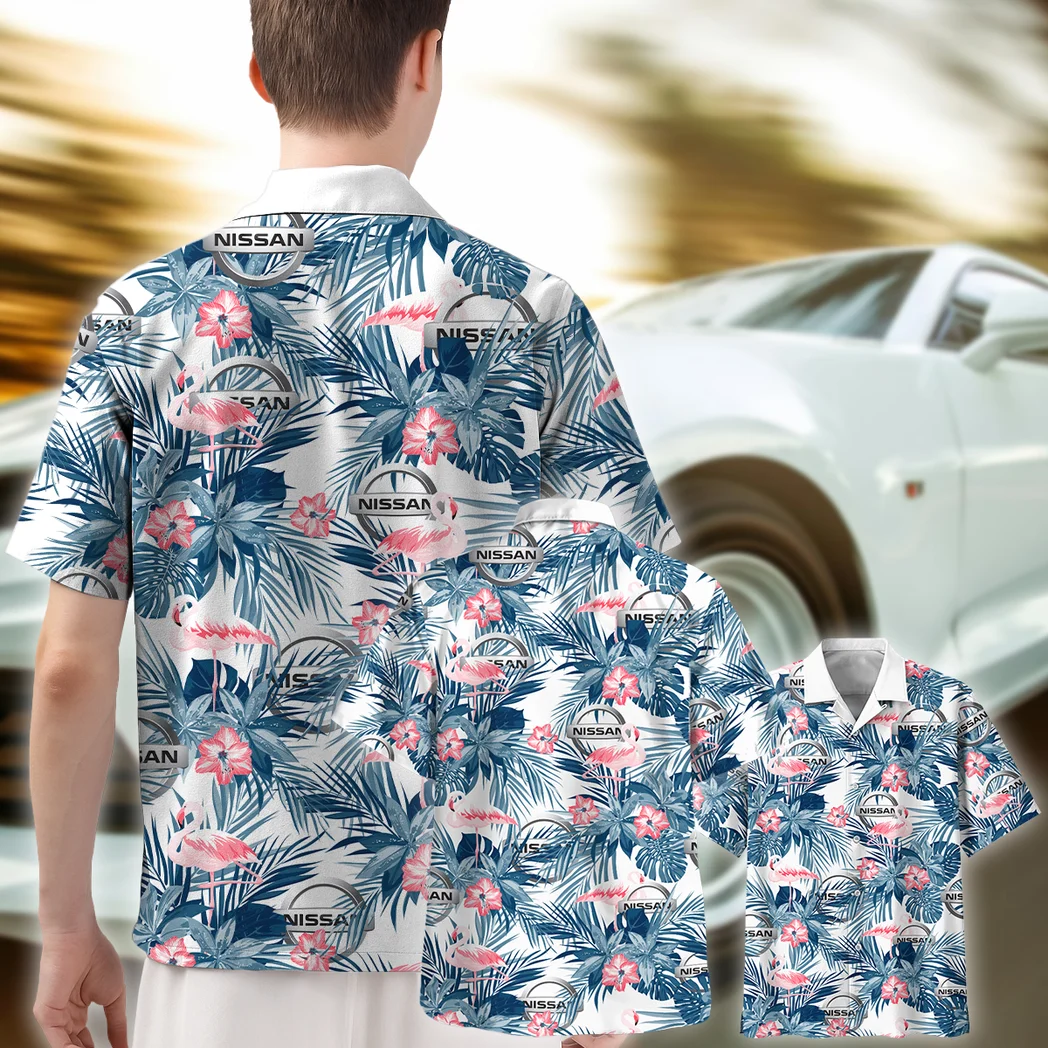 Nissan Hawaiian Shirt All Over Print, Retro Driver Button Shirt HVN1537NI
