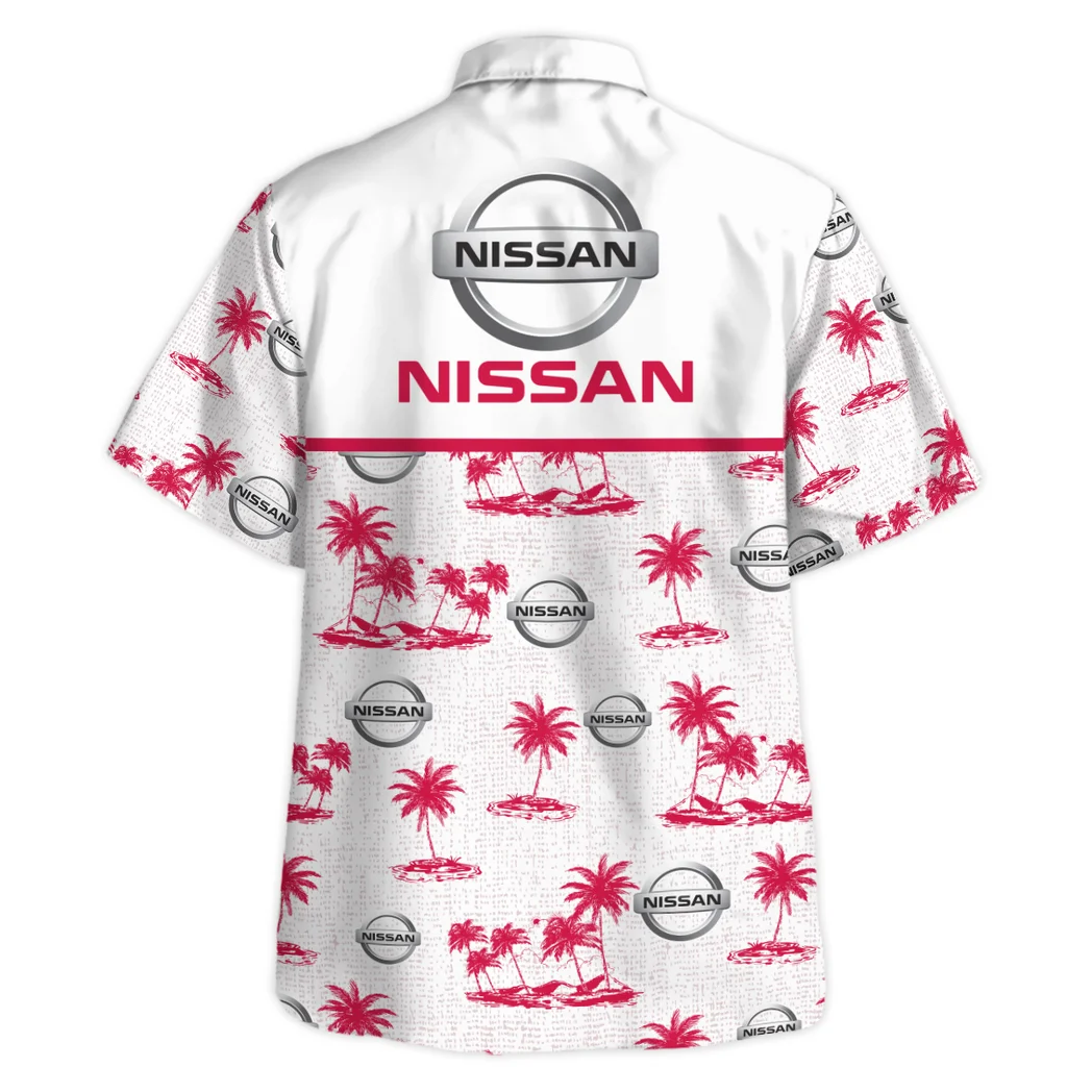 Nissan Hawaiian Shirt Tropical Style, Speed Legend Button Shirt HVN1536NI